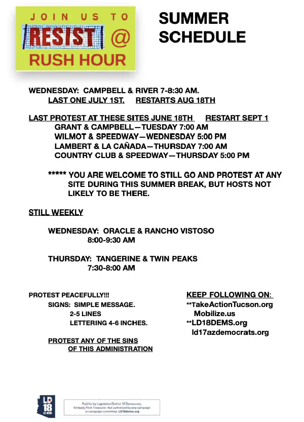Resist @ Rush Hour