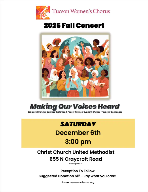 Making Our Voices Heard Fall Concert