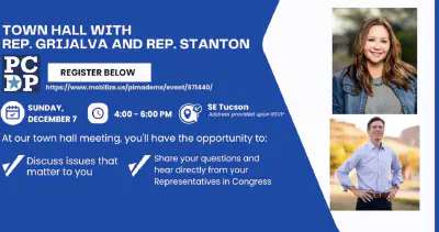 Town Hall with Rep. Grijalva and Rep. Stanton