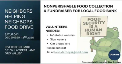 Neighbors Helping Neighbors Food Drive