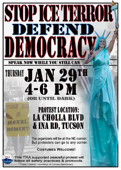 Stop Ice Terror, Defend Democracy!