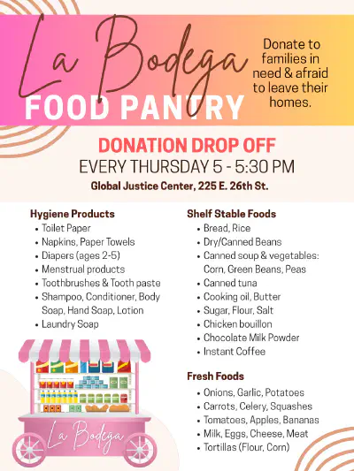 La Bodega Food Pantry: Donation Dropoff