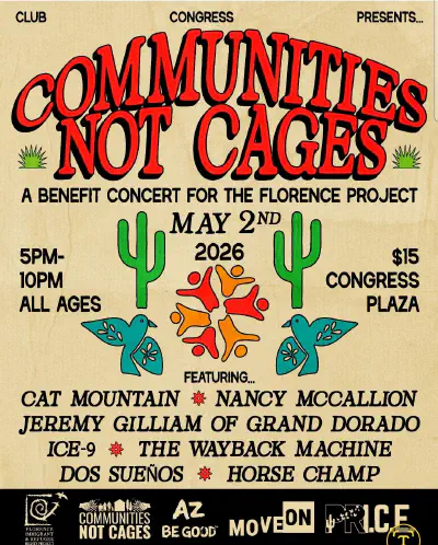 Communities Not Cages: Benefit Concert for The Florence Project